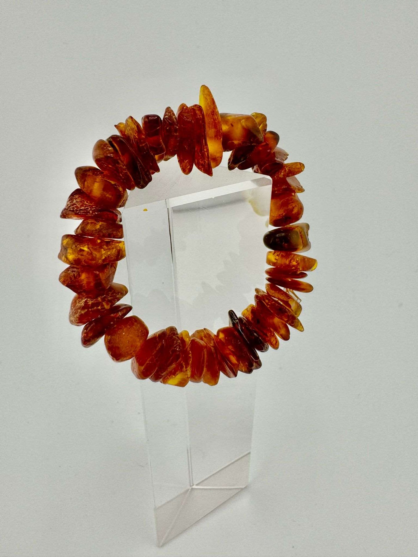 Kinder Armband aus Roh-Bernstein - Einzelstück