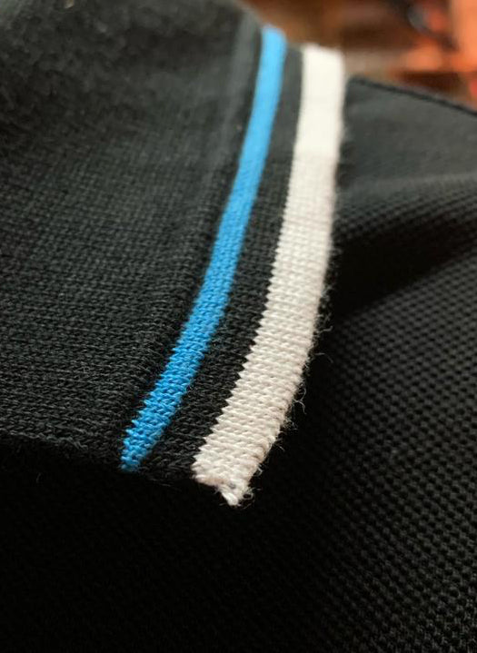 Polo Shirt mit Mjölnir Stickerei