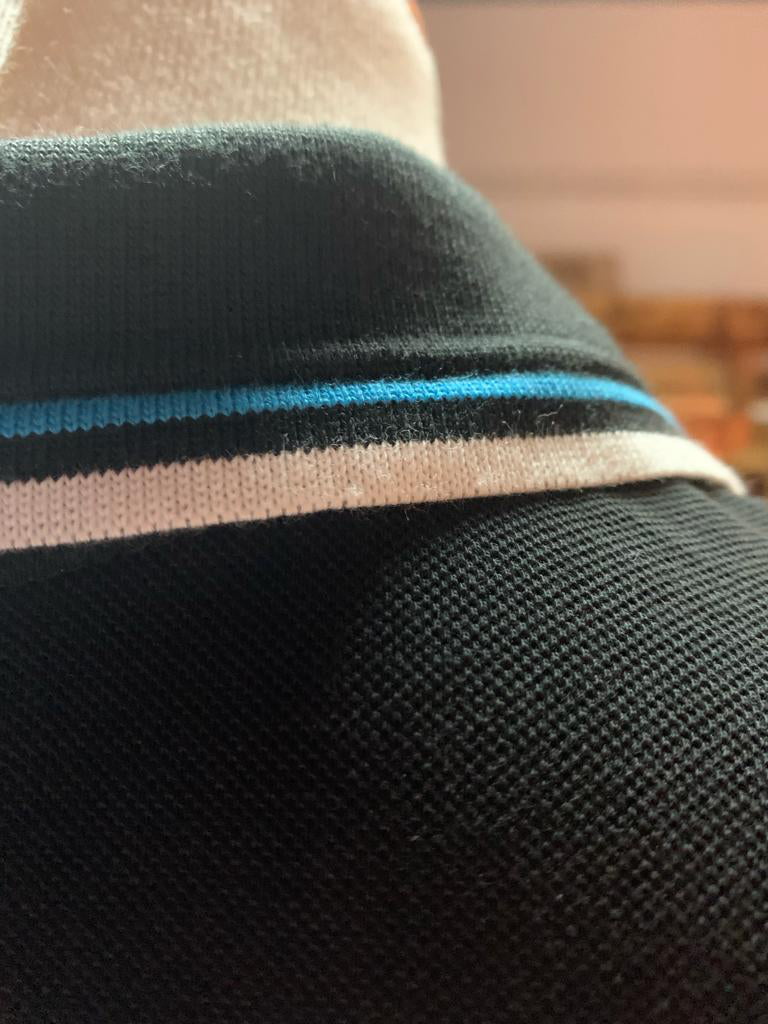 Polo Shirt mit Mjölnir Stickerei