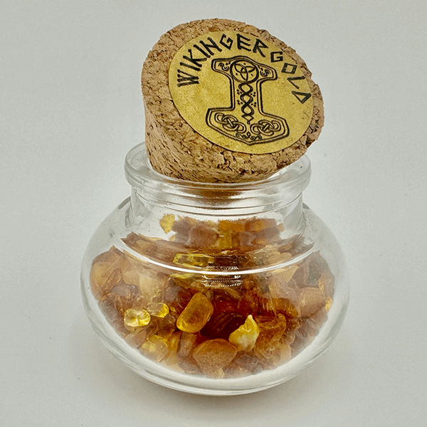 Glasfläschchen „Wikingergold“