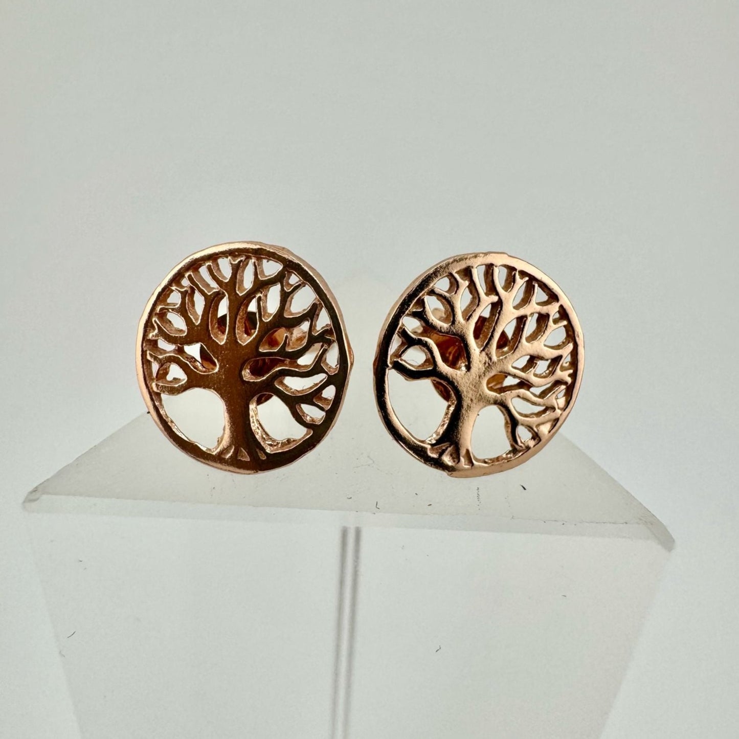 Bronze ørestikker Yggdrasil