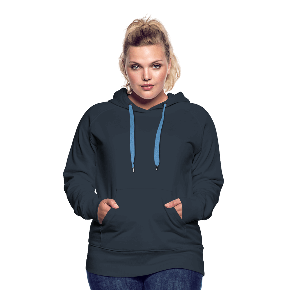Frauen Premium Hoodie - Navy
