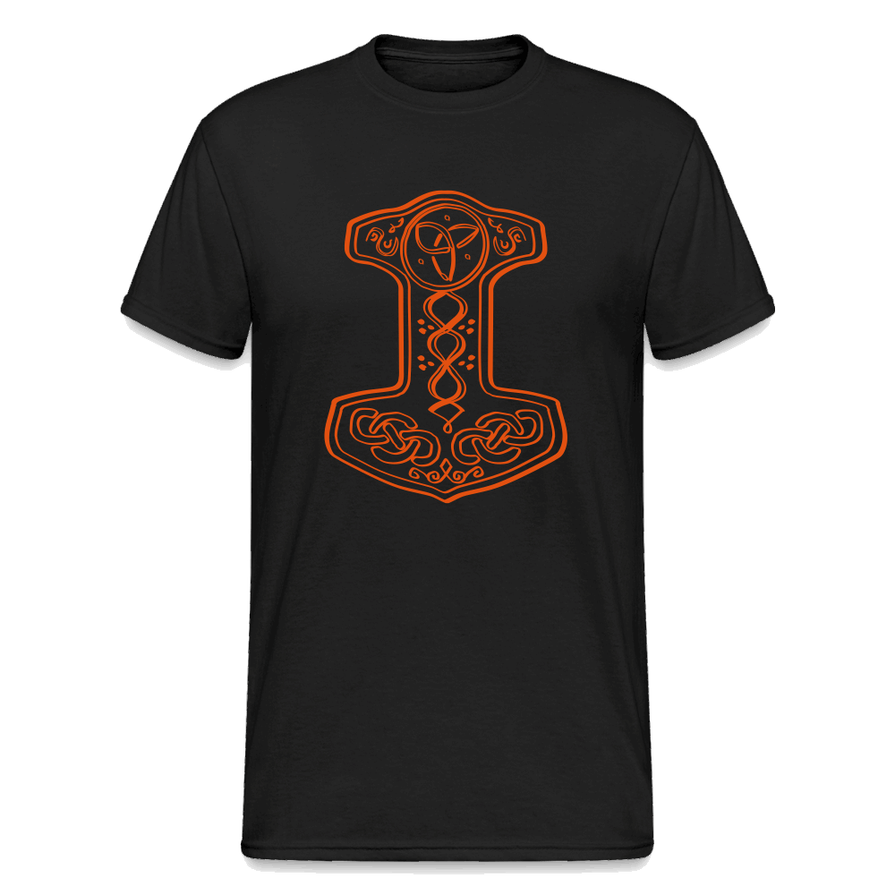Männer Gildan Heavy T-Shirt - Schwarz