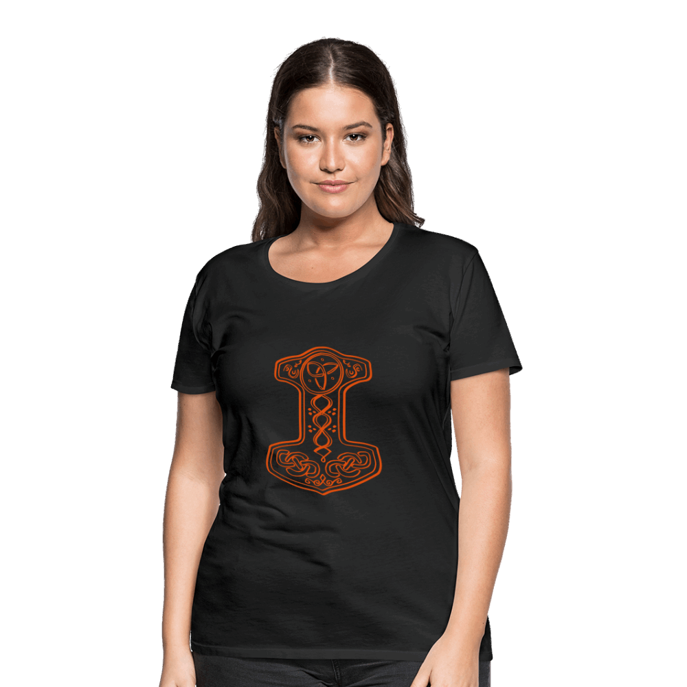 Frauen Premium T-Shirt - Schwarz