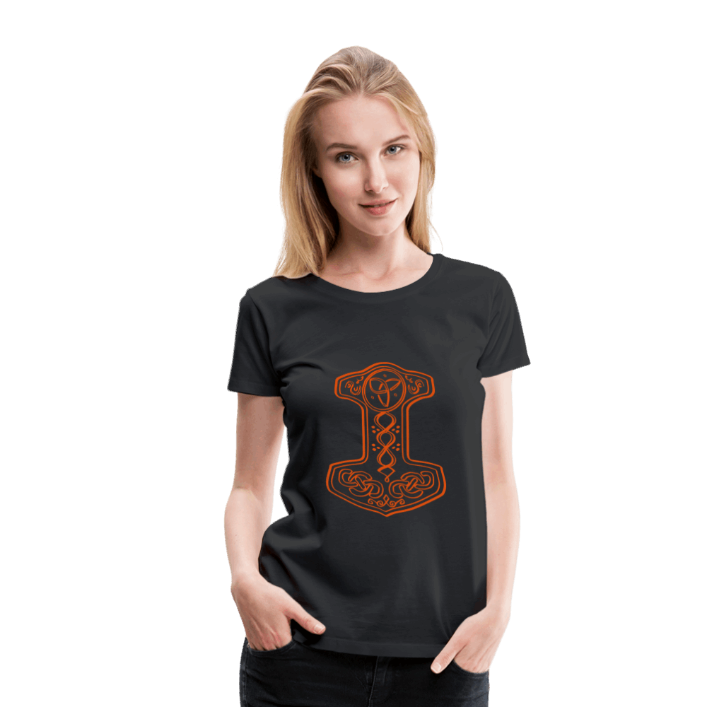 Frauen Premium T-Shirt - Schwarz