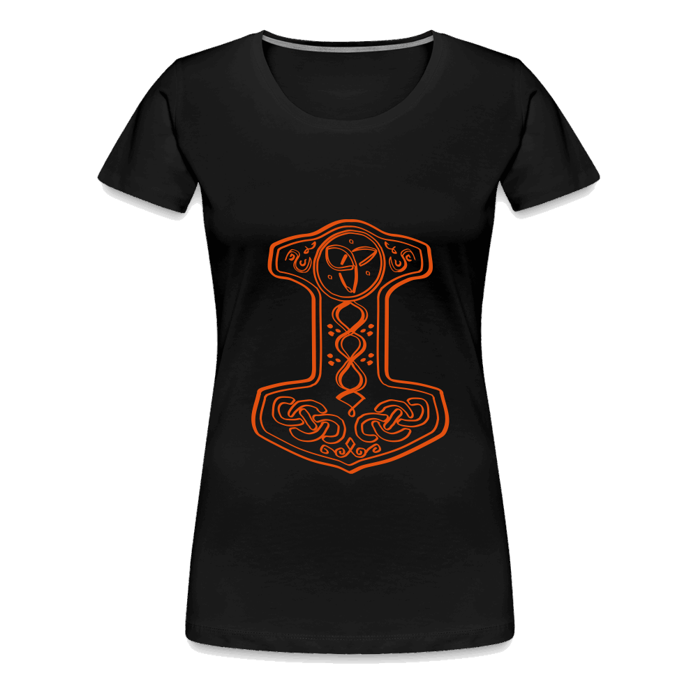 Frauen Premium T-Shirt - Schwarz