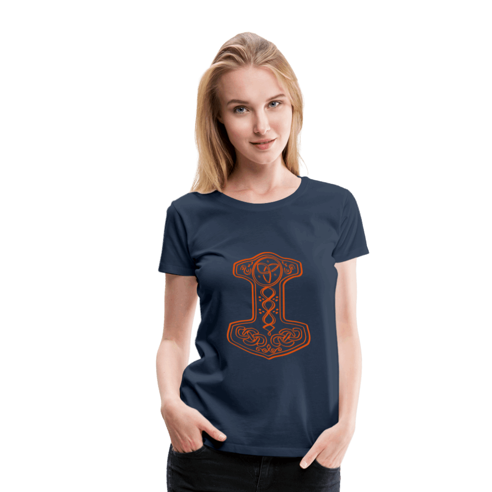 Frauen Premium T-Shirt - Navy