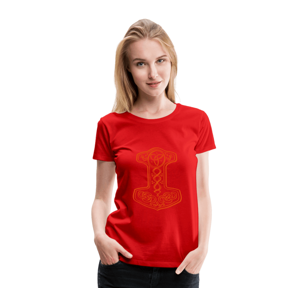 Frauen Premium T-Shirt - Rot