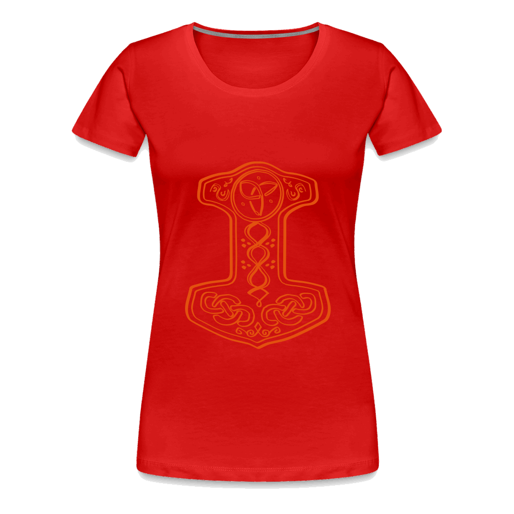 Frauen Premium T-Shirt - Rot