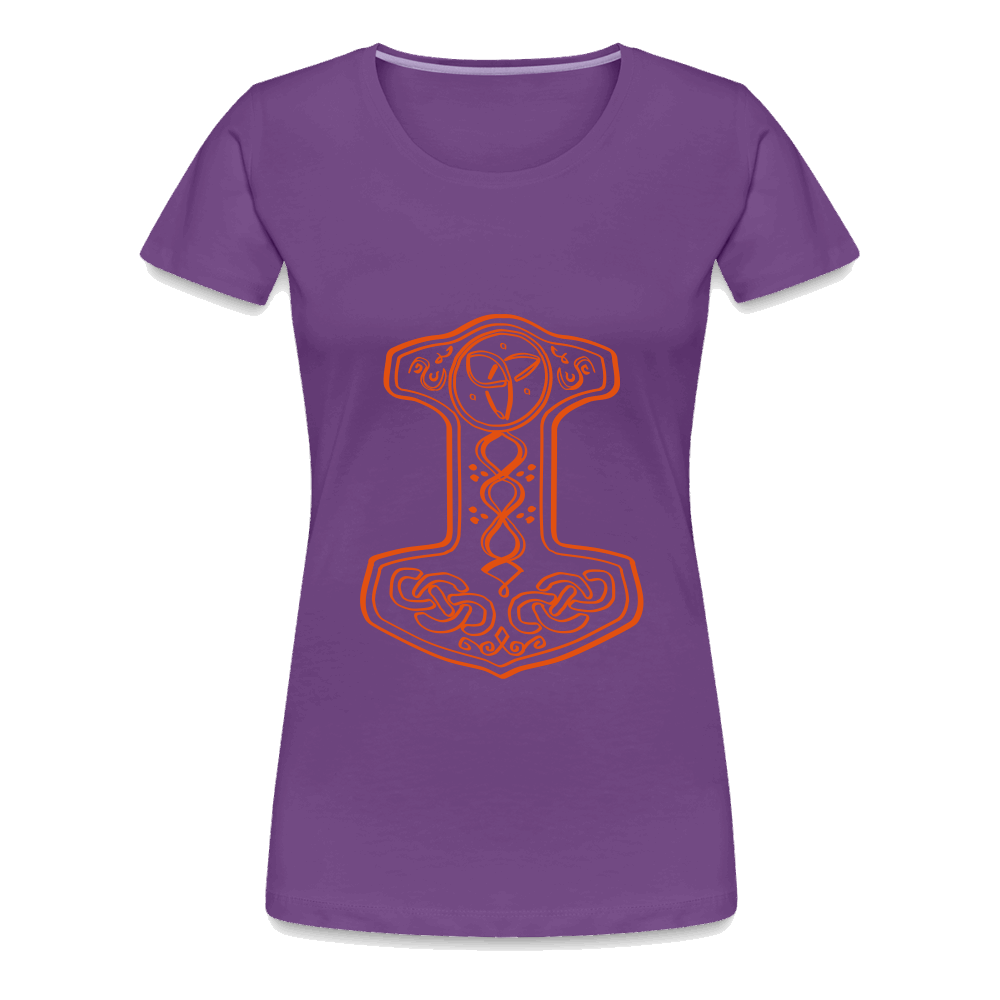 Frauen Premium T-Shirt - Lila