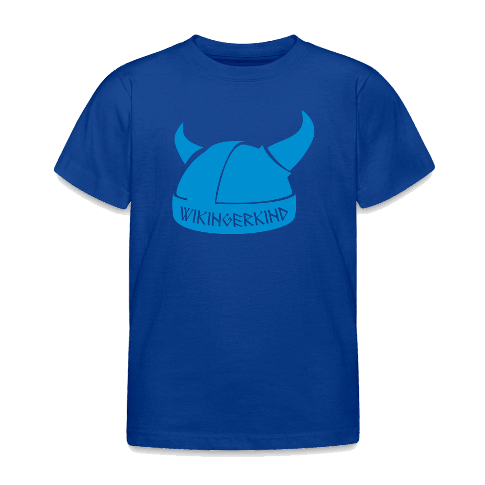 Kinder T-Shirt - Royalblau