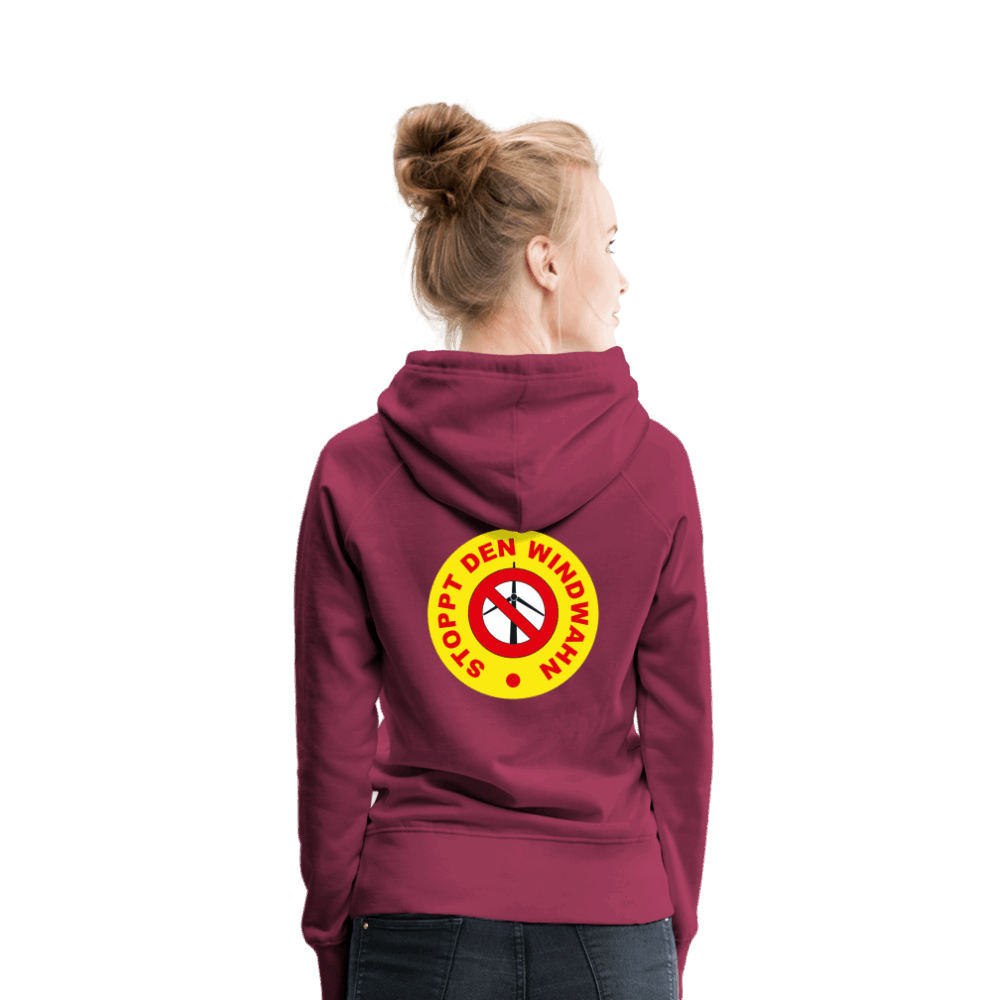 Frauen Premium Hoodie - Bordeaux