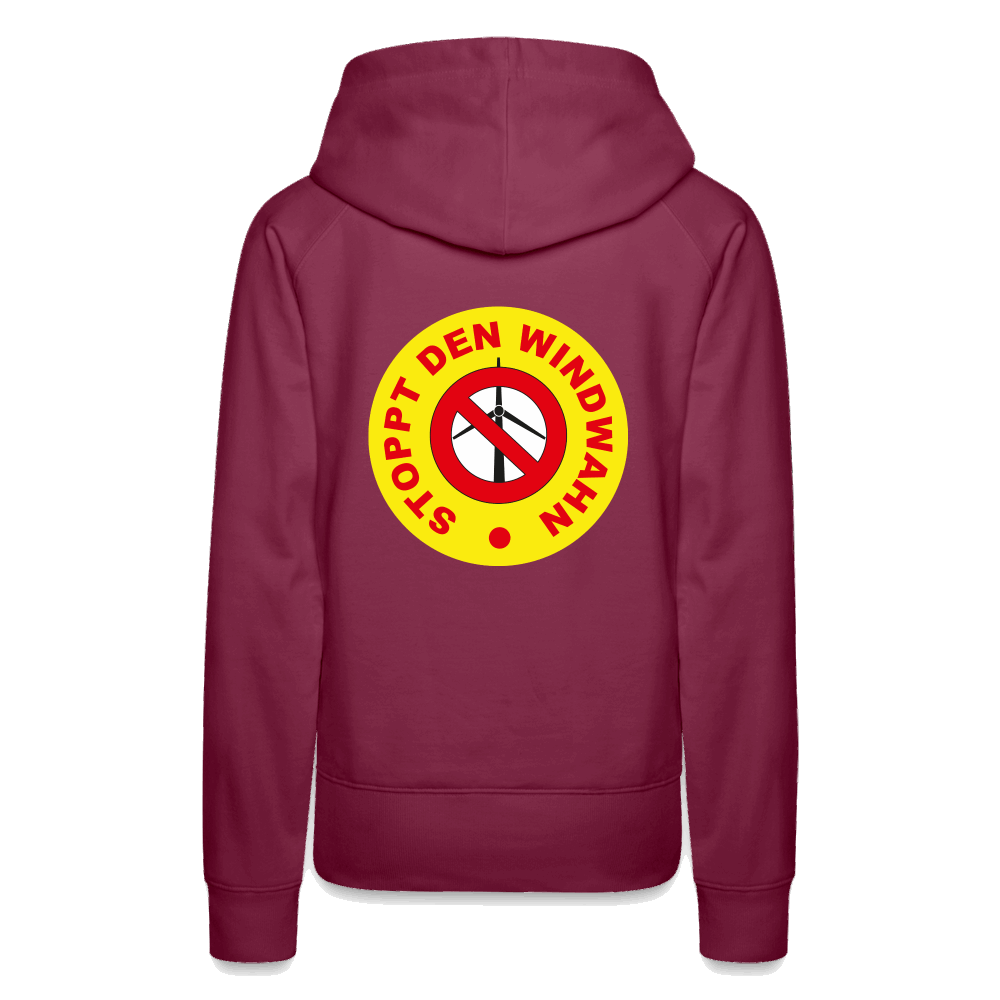 Frauen Premium Hoodie - Bordeaux