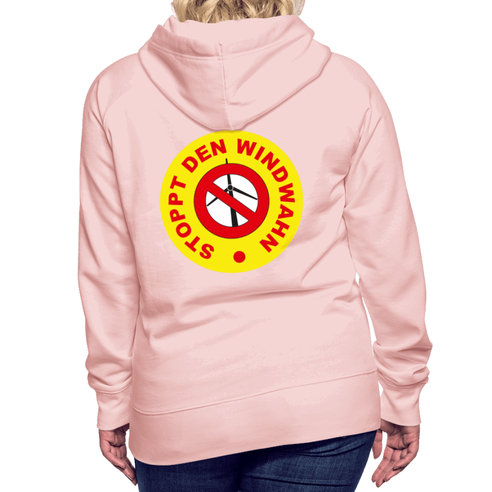 Frauen Premium Hoodie - Kristallrosa