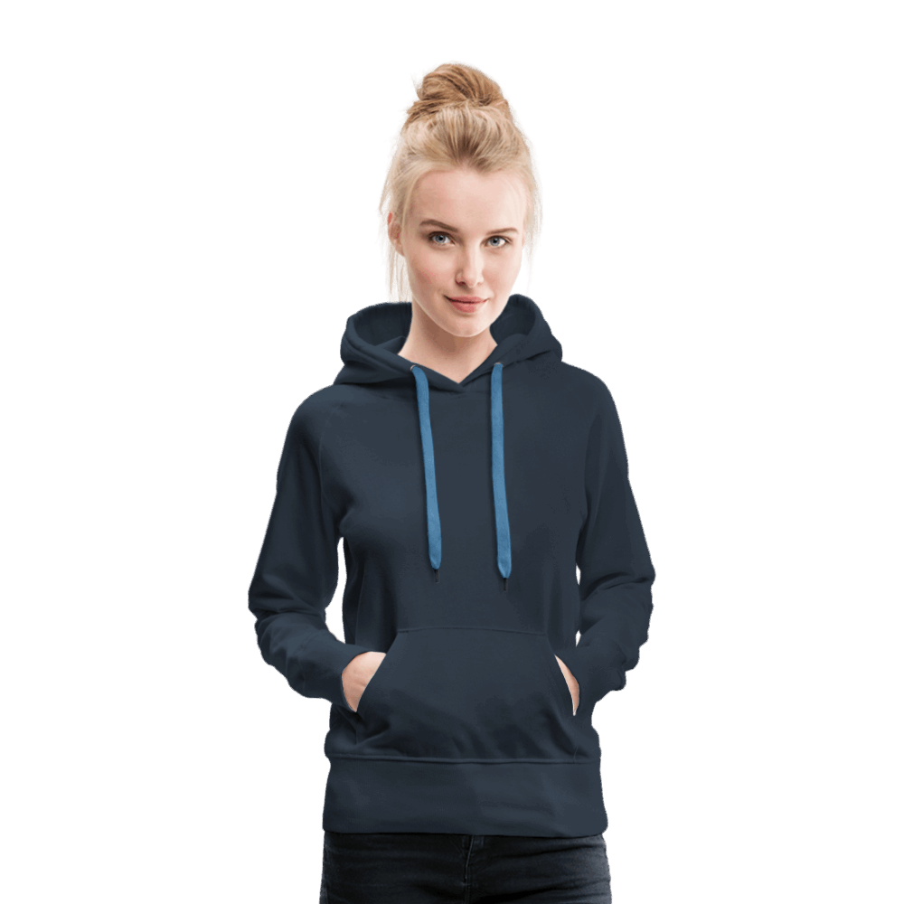Frauen Premium Hoodie - Navy