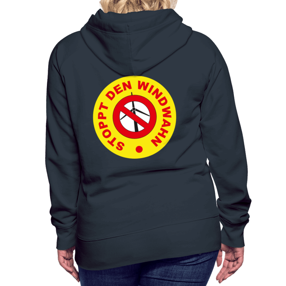 Frauen Premium Hoodie - Navy