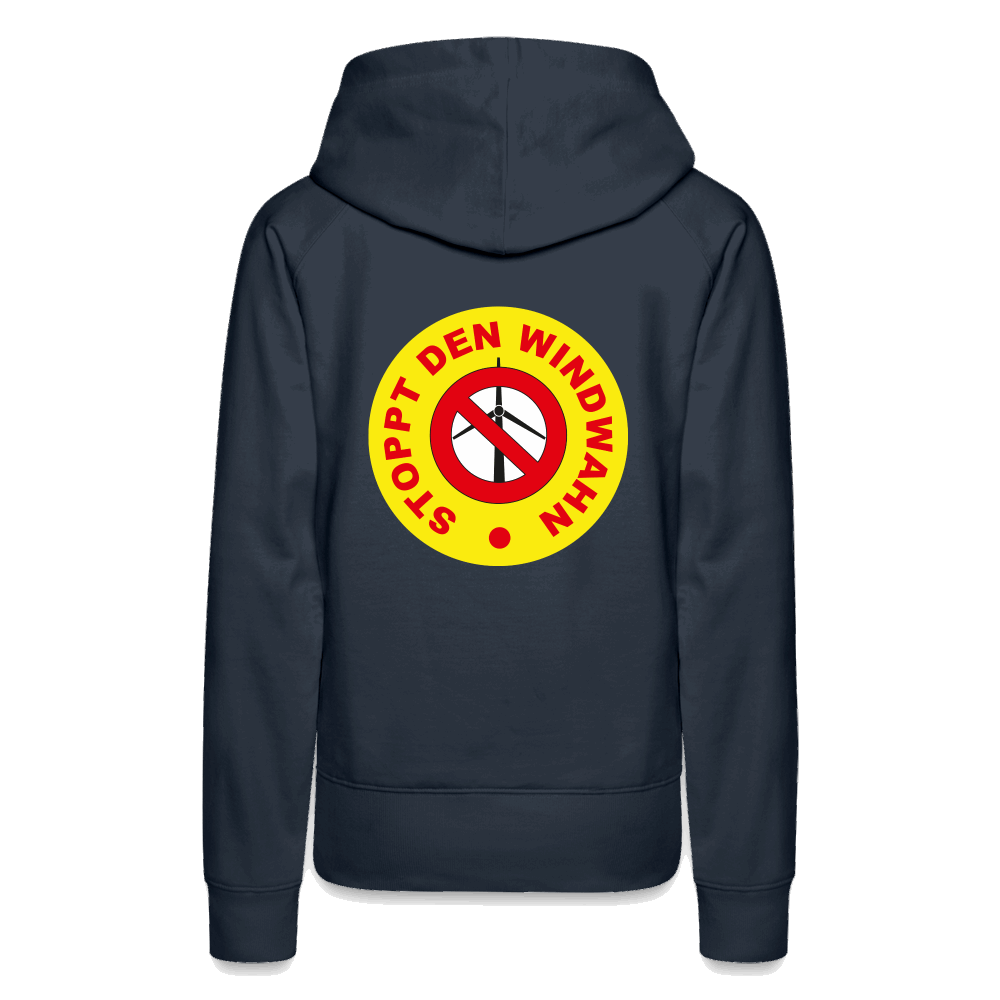 Frauen Premium Hoodie - Navy