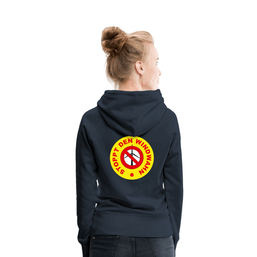 Frauen Premium Hoodie - Navy