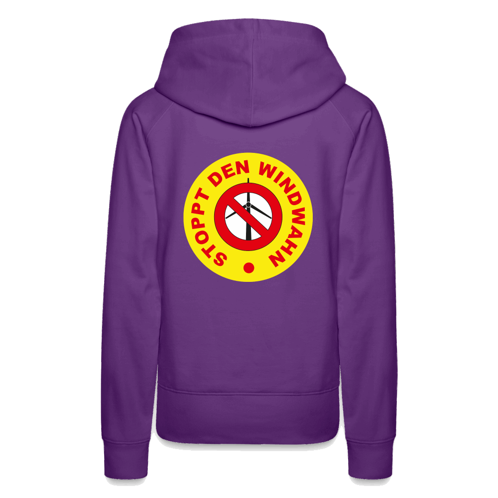 Frauen Premium Hoodie - Purple