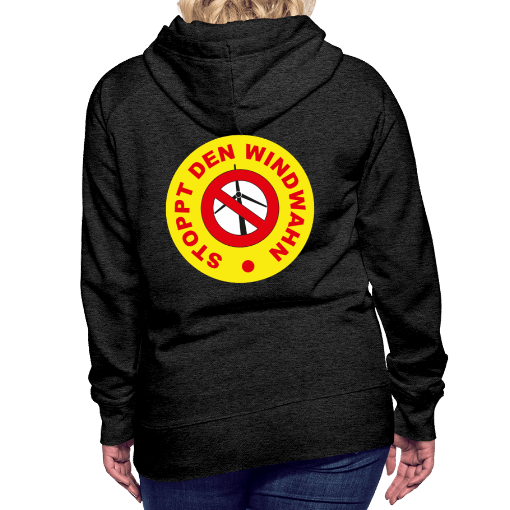 Frauen Premium Hoodie - Anthrazit