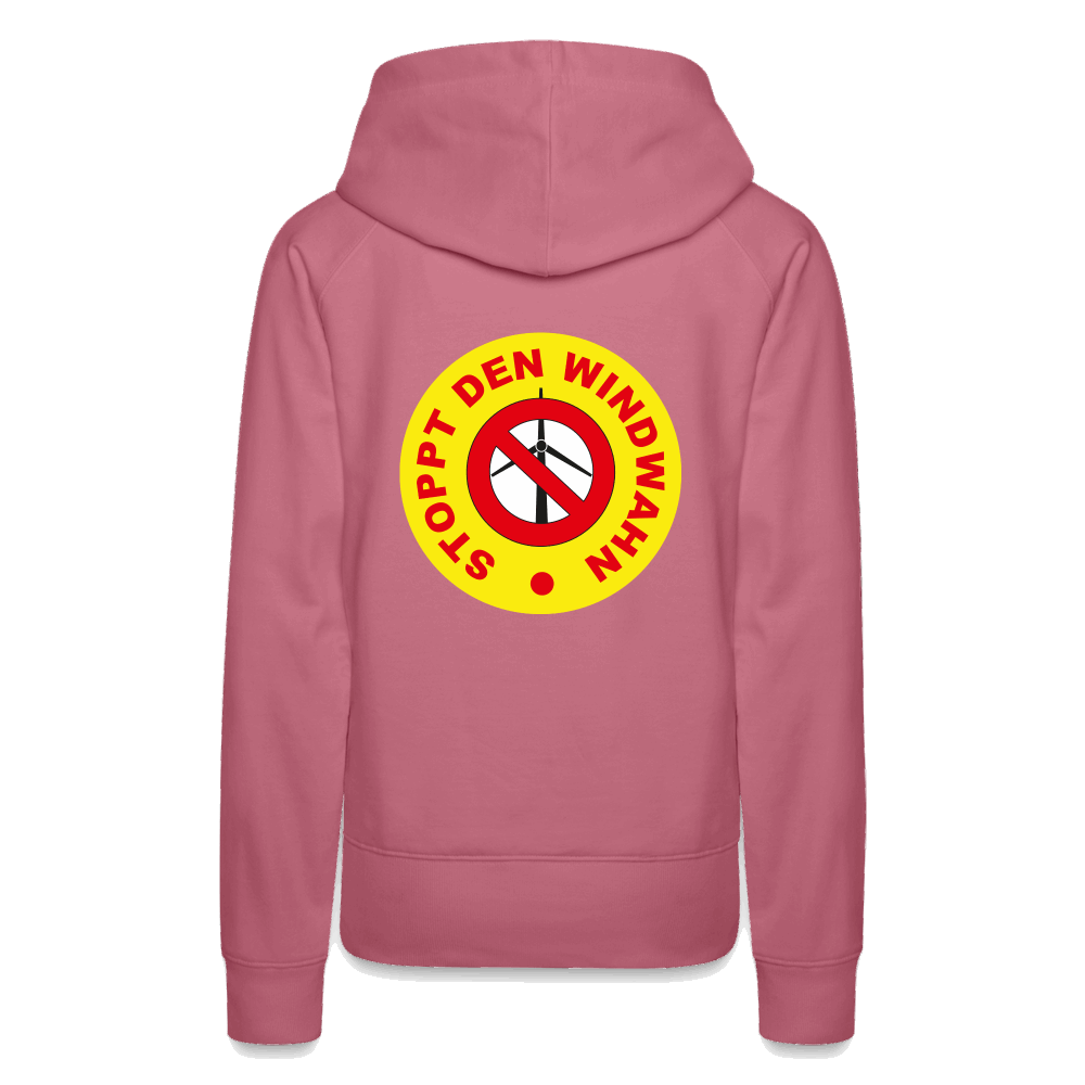 Frauen Premium Hoodie - Malve