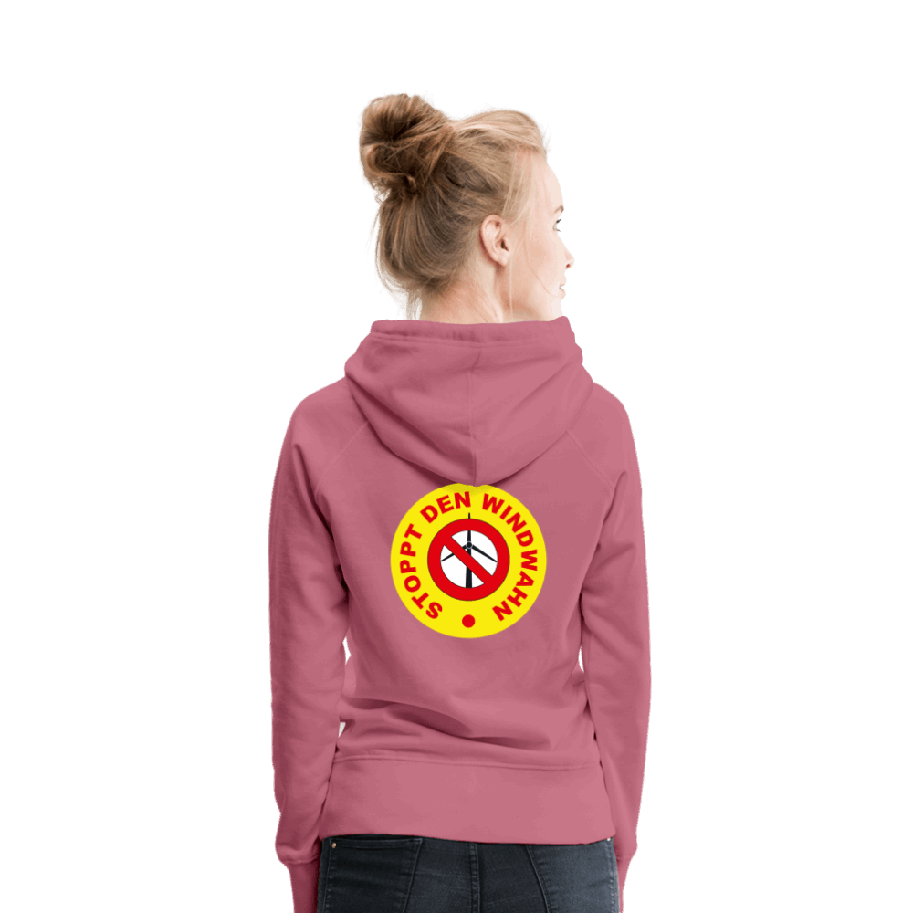 Frauen Premium Hoodie - Malve