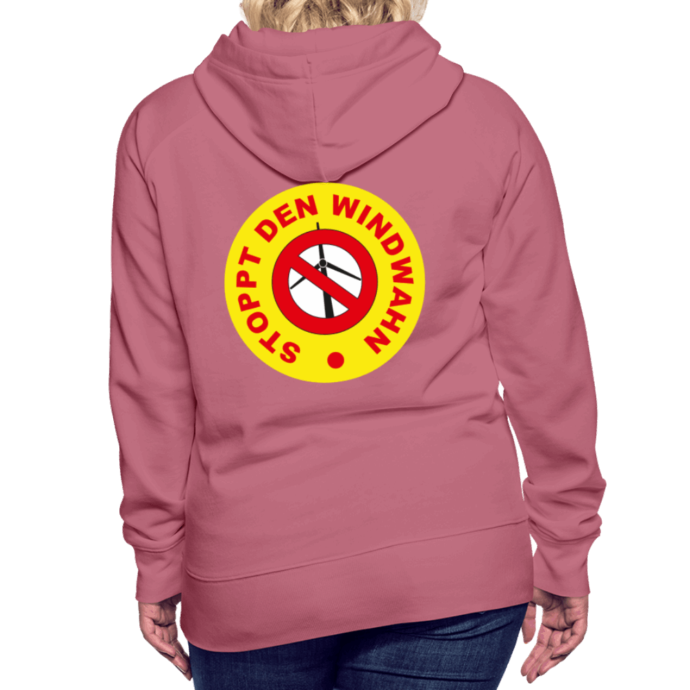 Frauen Premium Hoodie - Malve