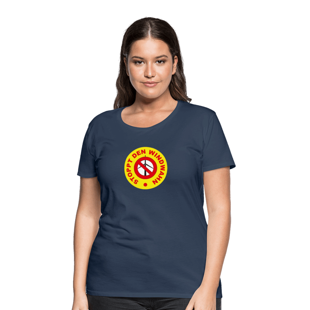 Frauen Premium T-Shirt - Navy