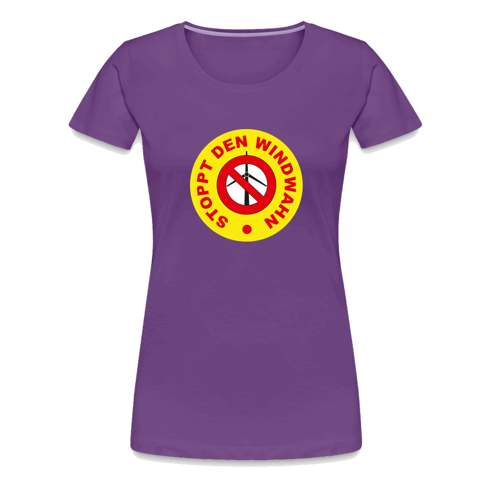 Frauen Premium T-Shirt - Lila