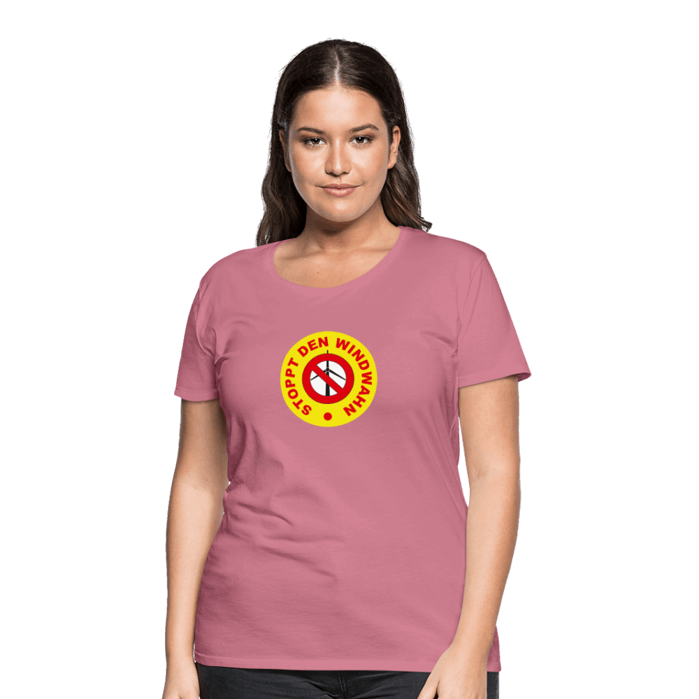 Frauen Premium T-Shirt - Malve