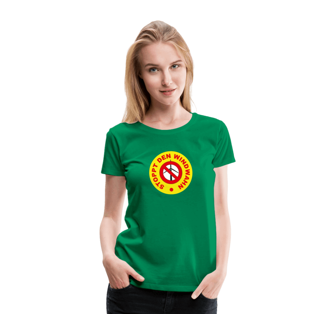 Frauen Premium T-Shirt - Kelly Green