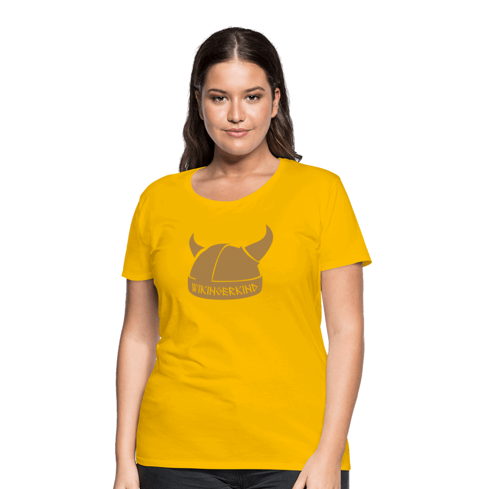 Frauen Premium T-Shirt - Sonnengelb
