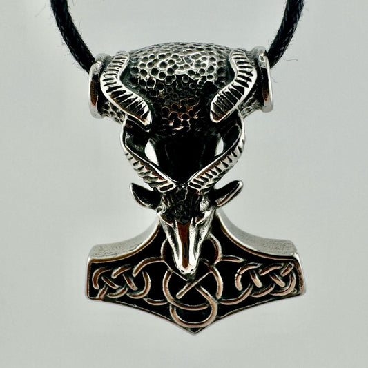 Thor's hammer necklace pendant