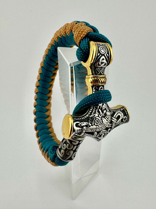 Armband „Mjölnir“ zweifarbig