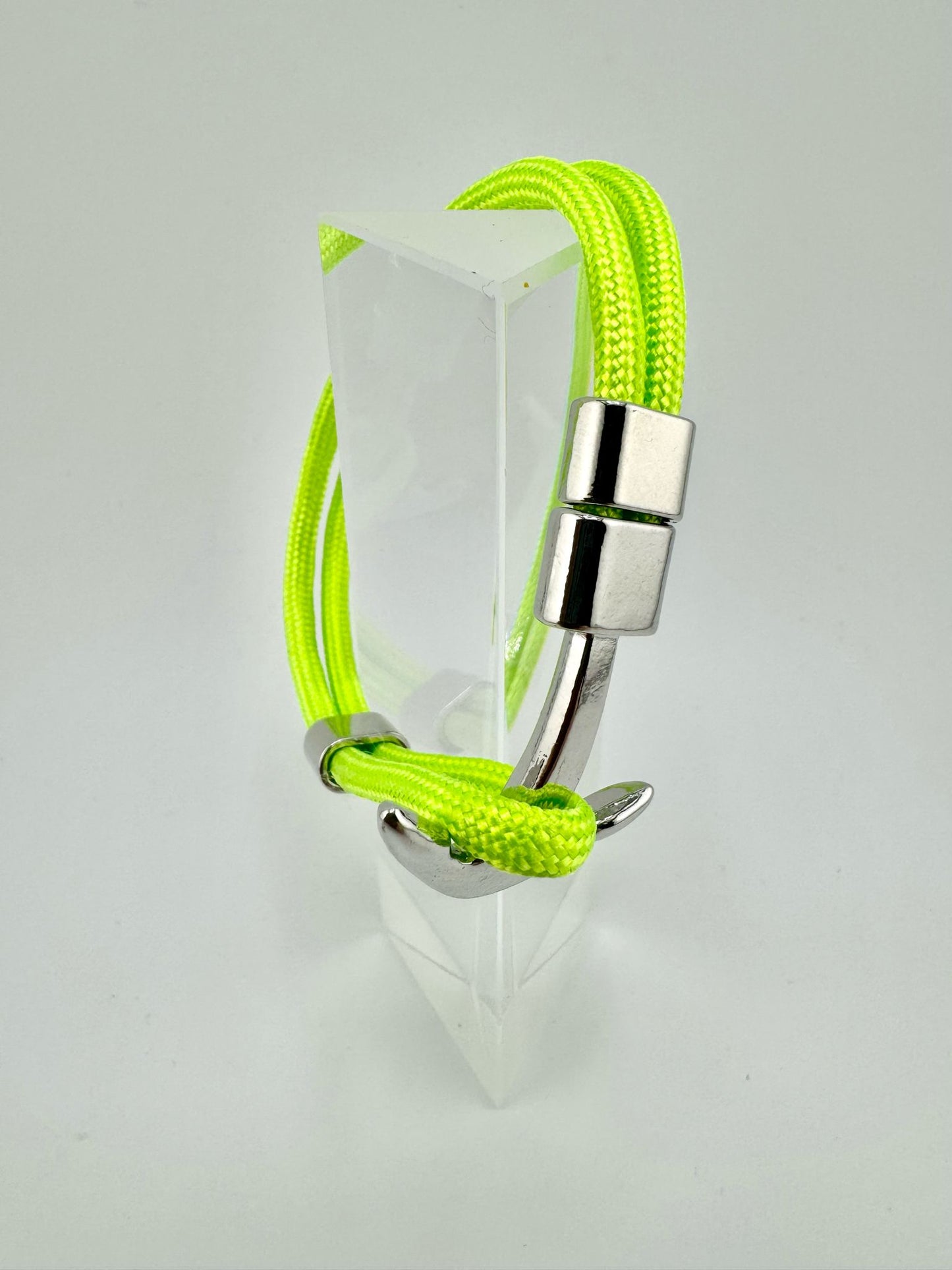 “Anchor” bracelet double/neon yellow