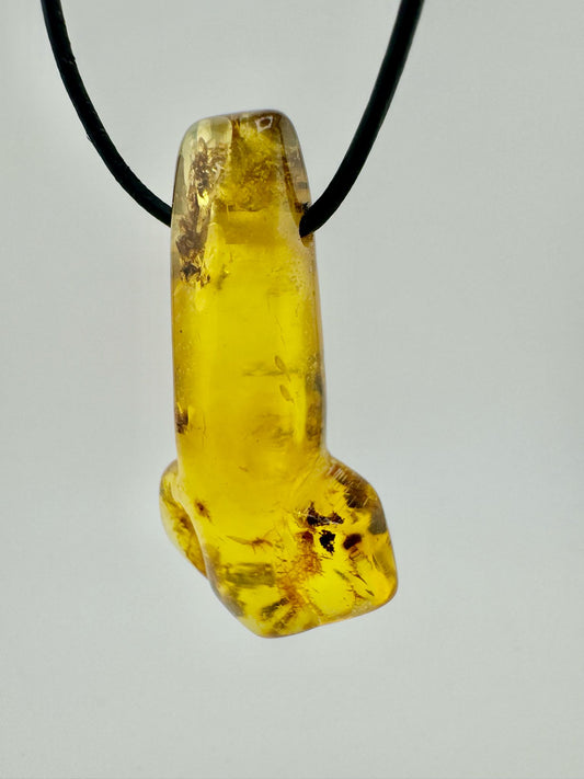 Amber Thor's hammer - unique piece