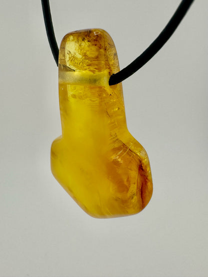 Amber Thor's hammer - unique piece