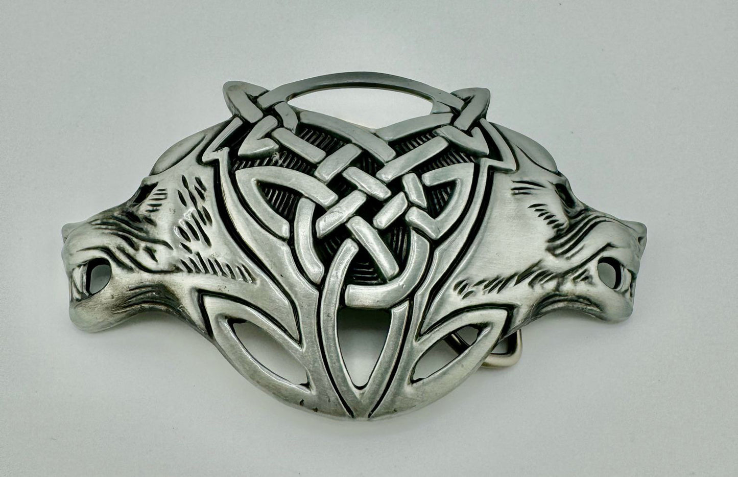 Wolf - Triquetra - Belt Buckle