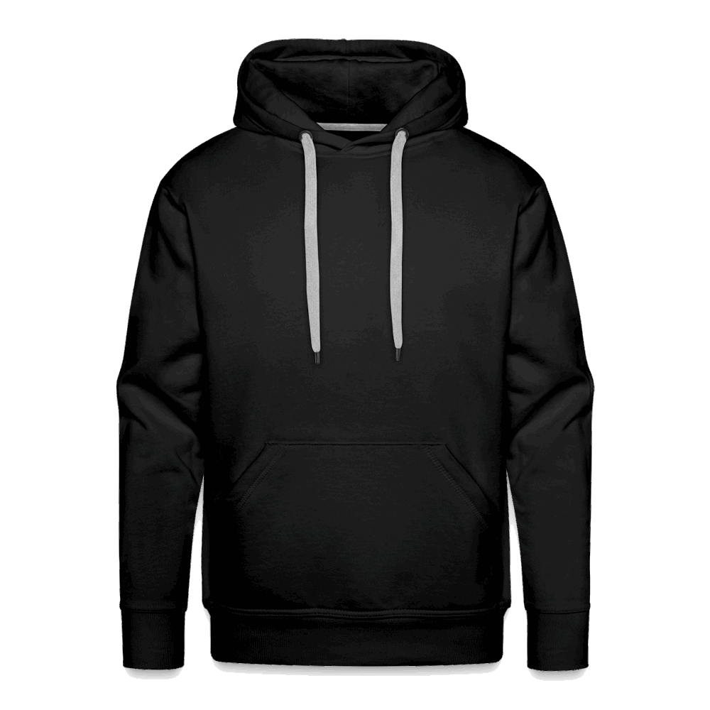 Männer Premium Hoodie - Schwarz