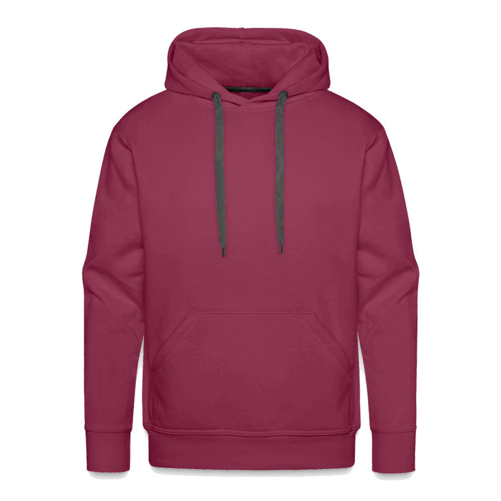 Männer Premium Hoodie - Bordeaux