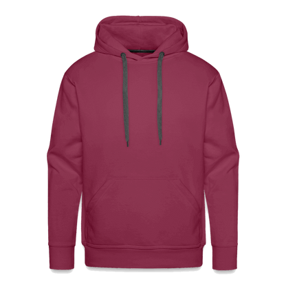 Männer Premium Hoodie - Bordeaux