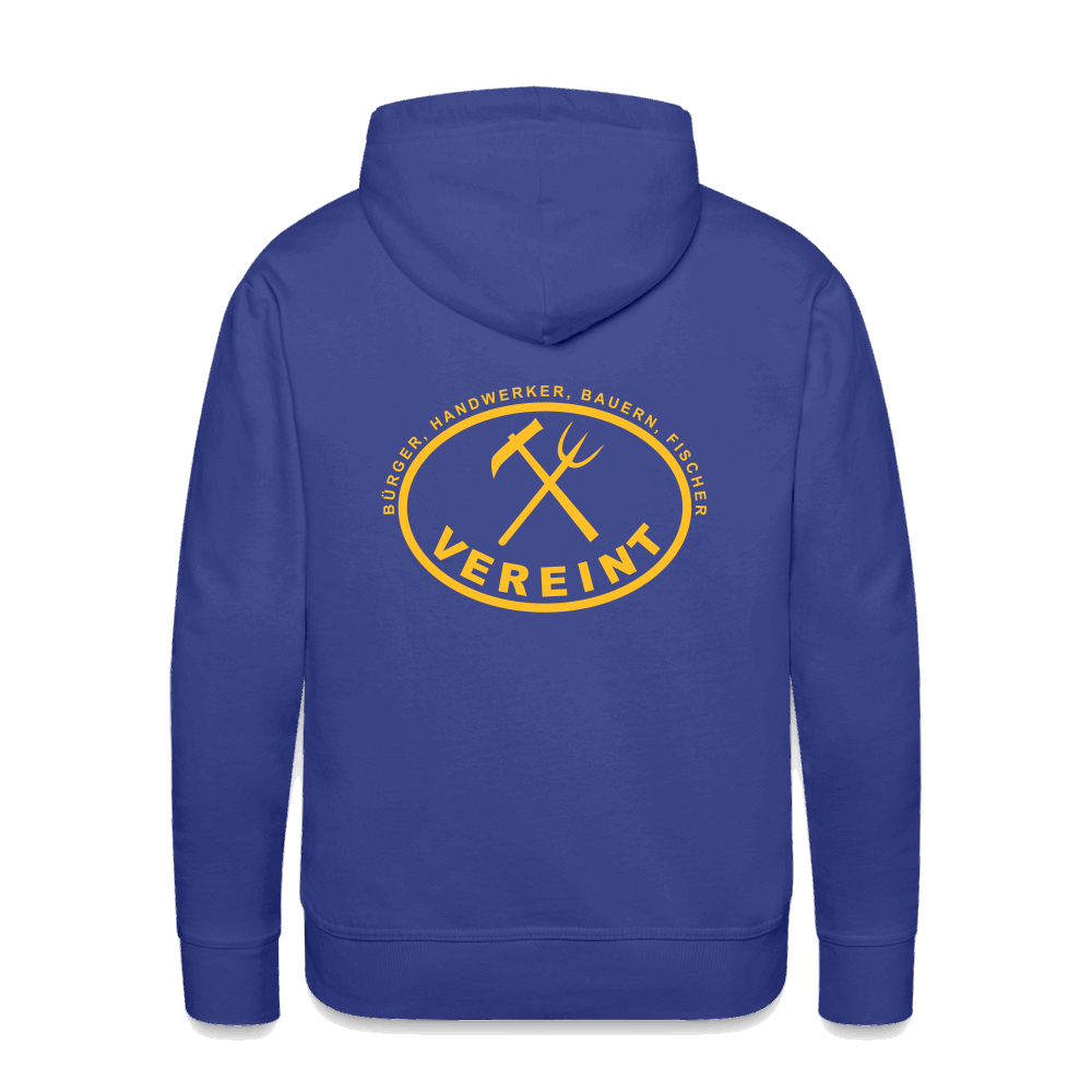 Männer Premium Hoodie - Königsblau