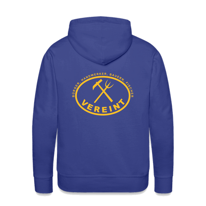 Männer Premium Hoodie - Königsblau