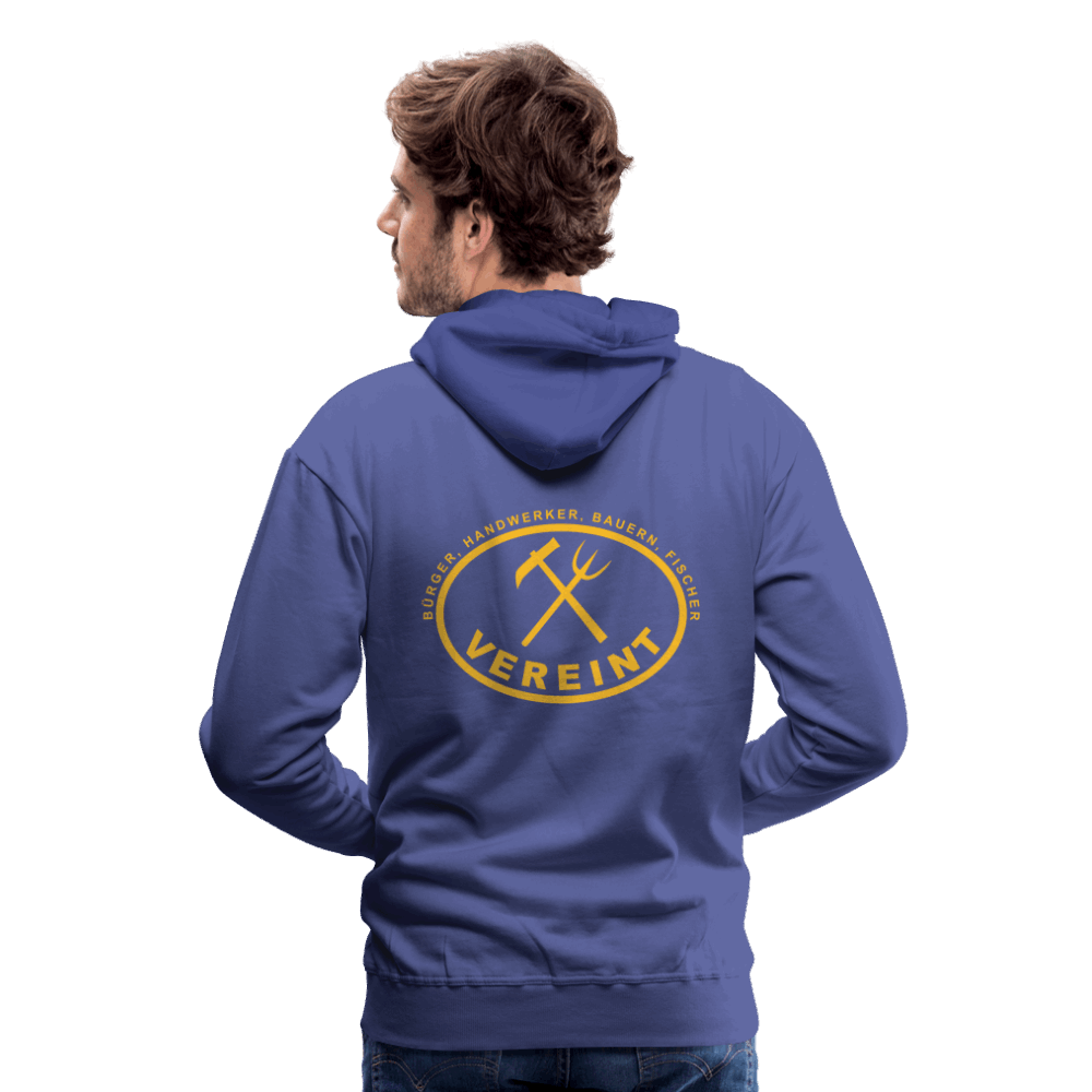 Männer Premium Hoodie - Königsblau