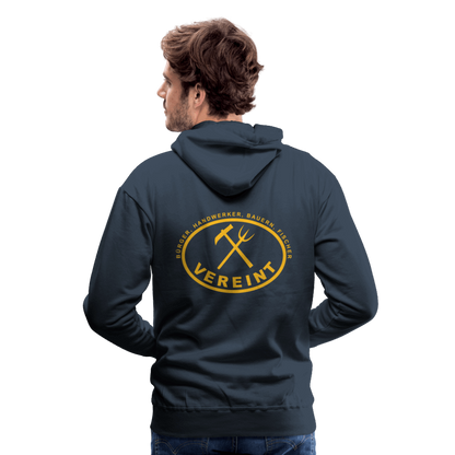 Männer Premium Hoodie - Navy