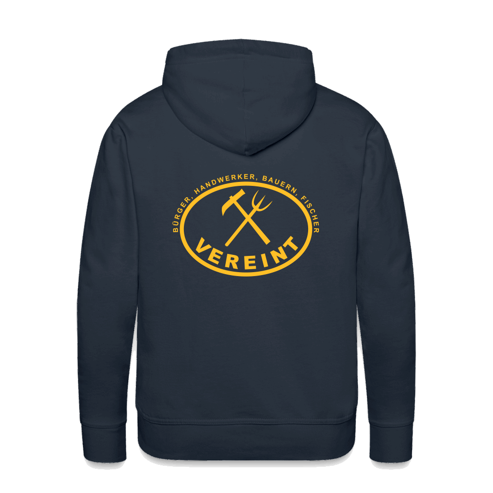 Männer Premium Hoodie - Navy