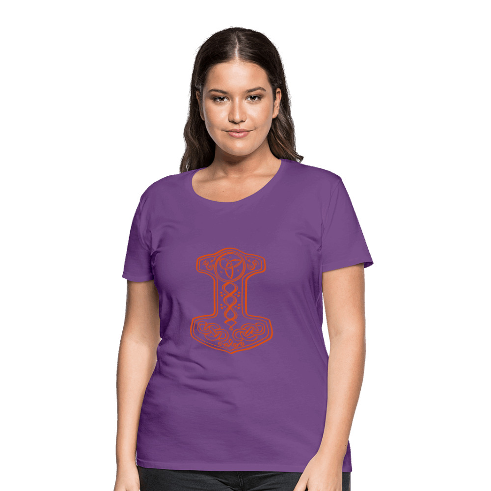 Frauen Premium T-Shirt - Lila