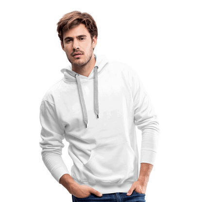 Männer Premium Hoodie - weiß