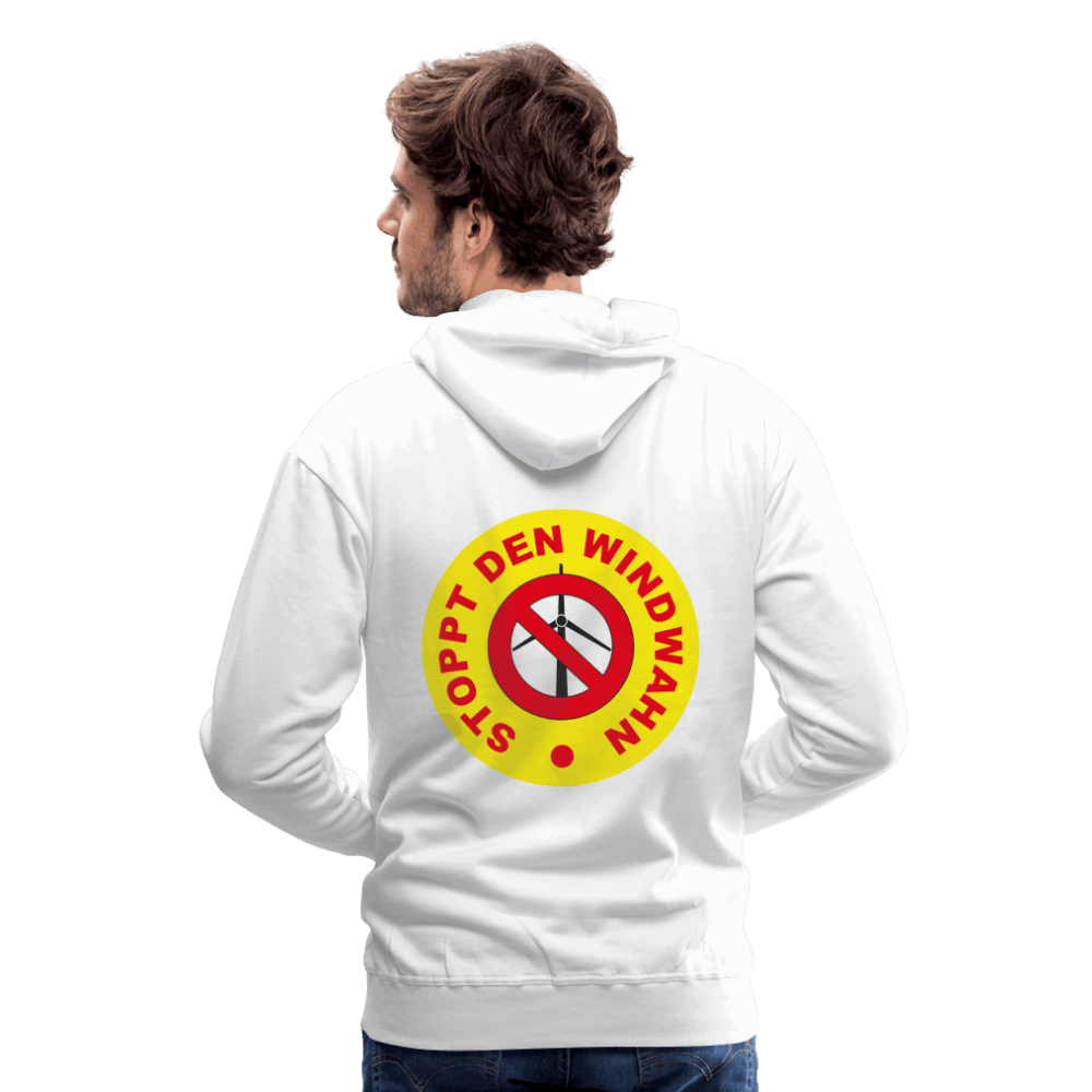 Männer Premium Hoodie - weiß