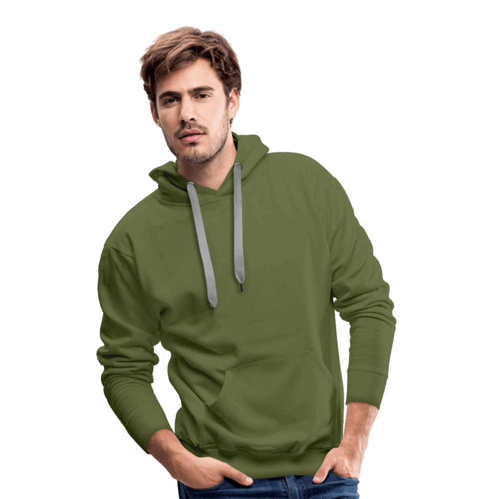 Männer Premium Hoodie - Olivgrün